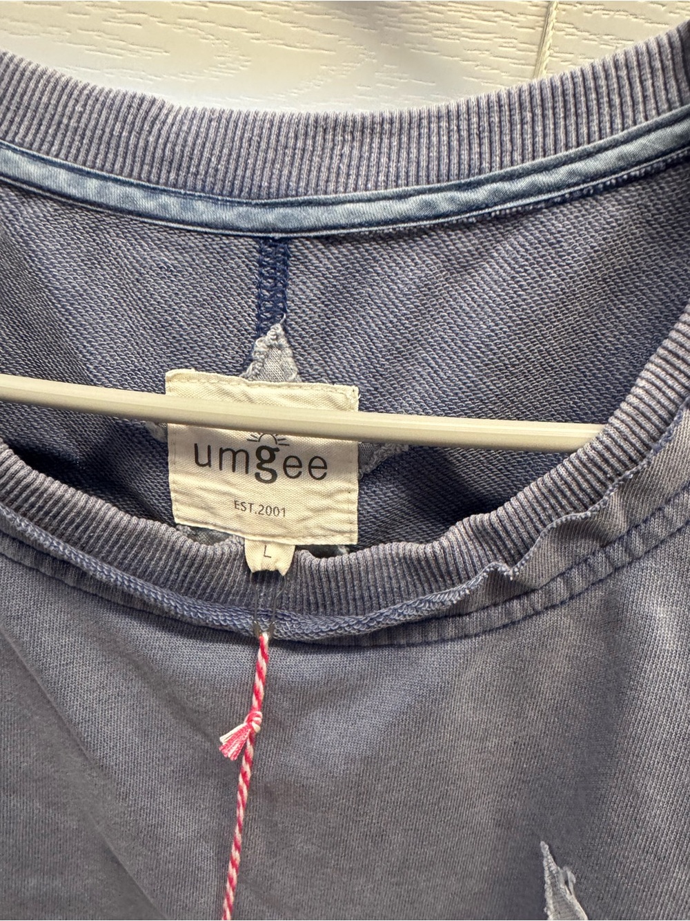 Umgee Dusty Lavender Pullover Sweatshirt